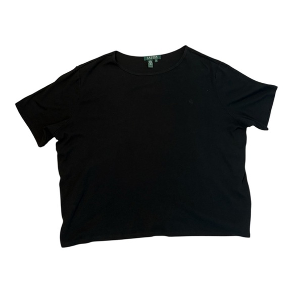 Ralph Lauren 2X Black Short Sleeve T-Shirt - Picture 1 of 9